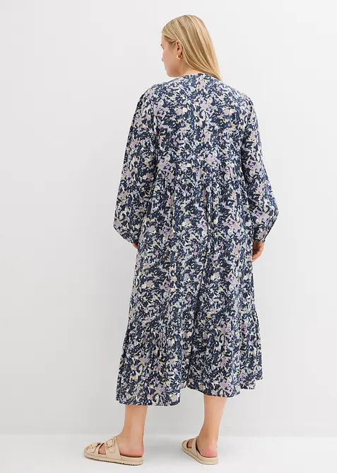 Robe blouse en viscose fluide, bonprix