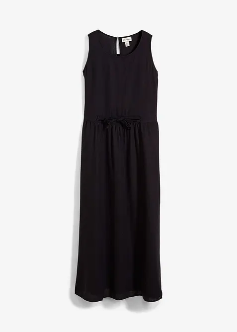 Robe longue en léger mélange de lin et viscose, bonprix