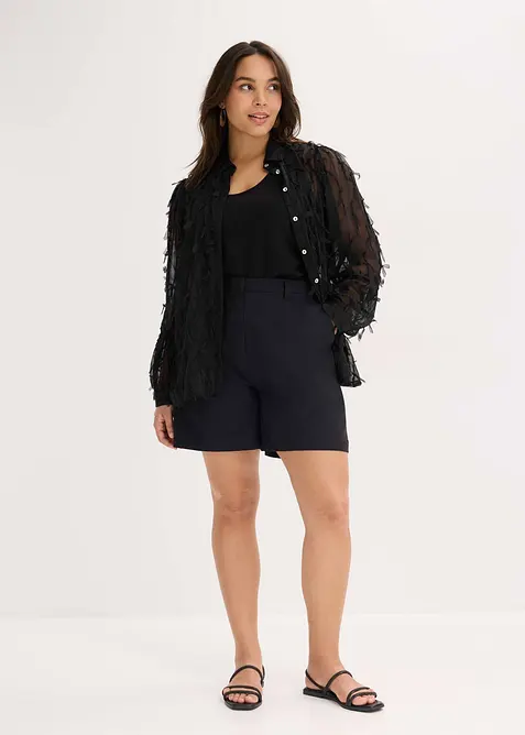 Chemisier avec détails frangés, bonprix