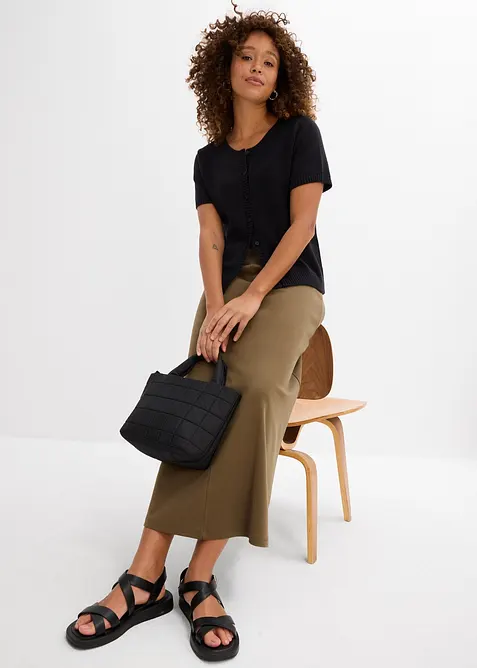 Gilet manches courtes en maille, bonprix