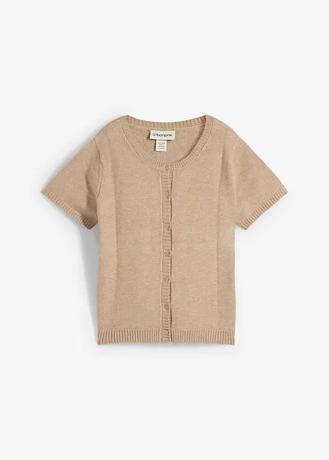 Gilet manches courtes en maille, bonprix