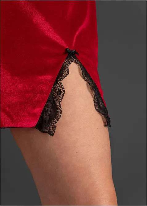 Robe en velours, bonprix