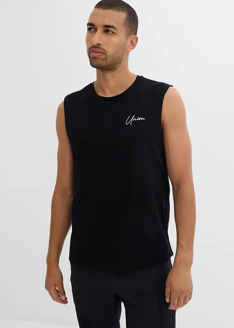 Lot de 2 débardeurs marcel 100% coton, loose, bonprix