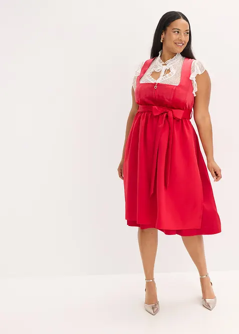 Chemisier de Dirndl en tulle plumetis, bonprix