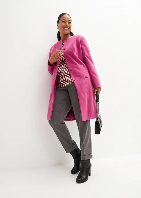 Pantalon avec taille entièrement élastiquée, bonprix