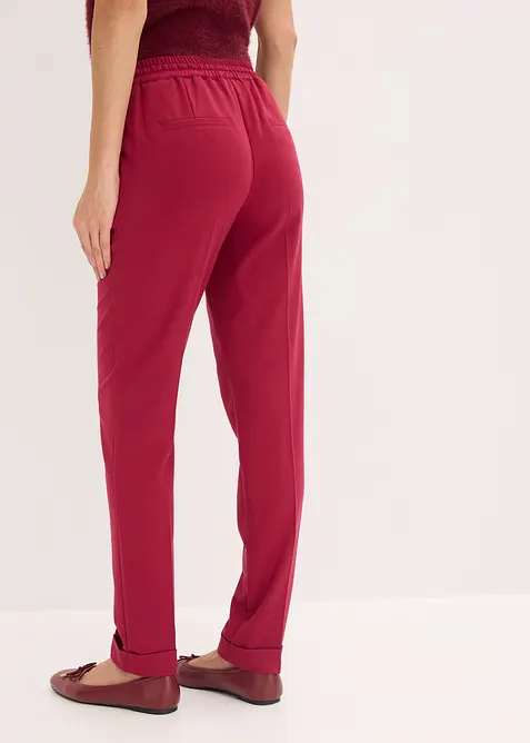 Pantalon avec taille entièrement élastiquée, bonprix