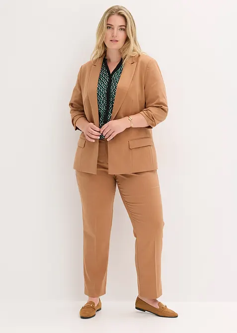 Blazer à manches froncées, bonprix