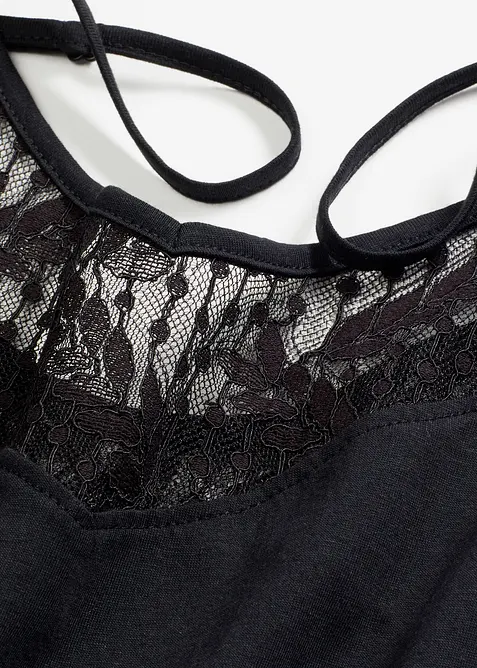 Nuisette courte en coton et modal, bonprix