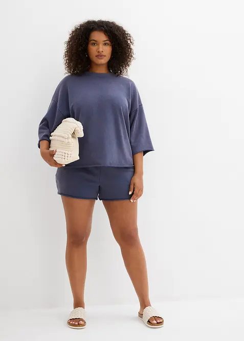 Sweat oversize en coton mélangé, bonprix