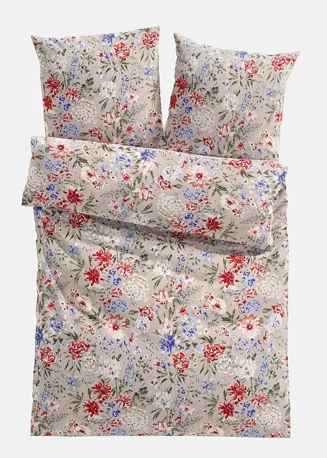 Parure de lit à imprimé floral, bonprix