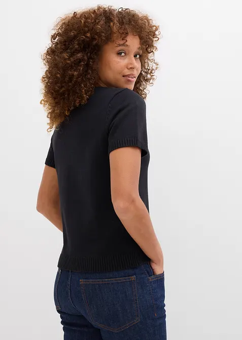 Pull manches courtes, bonprix