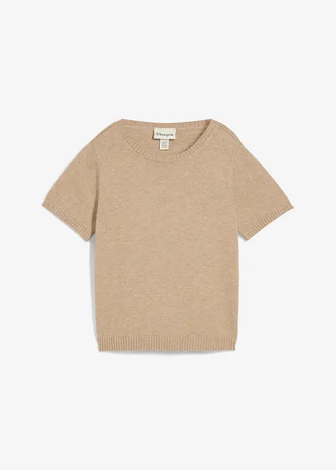 Pull manches courtes, bonprix