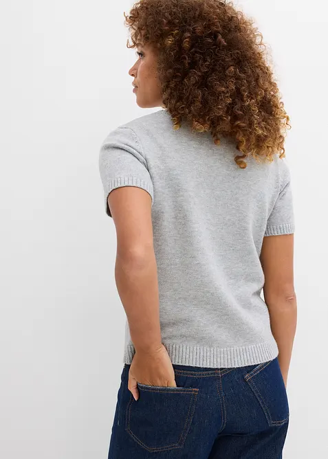 Pull manches courtes, bonprix