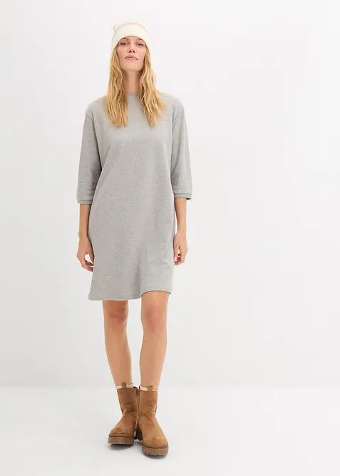 Robe évasée en molleton, bonprix