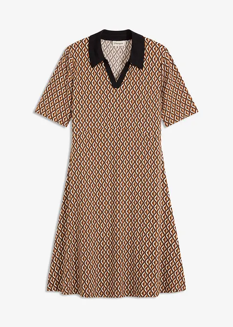 Robe polo midi, bonprix