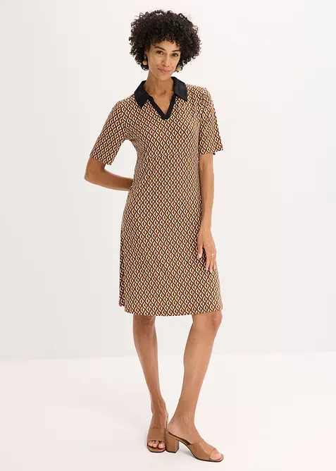Robe polo midi, bonprix