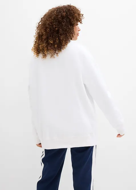 Sweat oversize 100% coton, bonprix