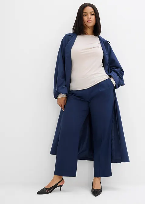 T-shirt manches longues en tissu léger, bonprix