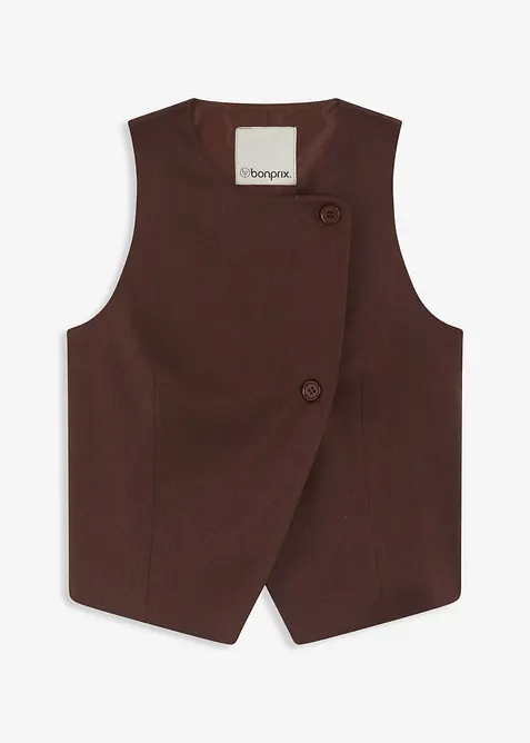 Gilet sans manches en viscose mélangée, bonprix