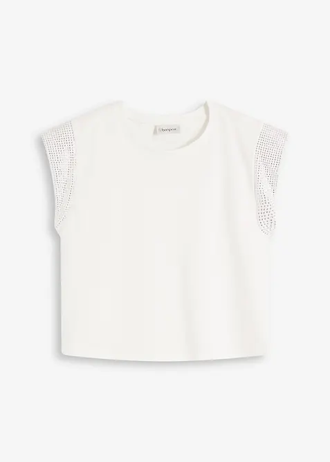 T-shirt &agrave; &eacute;paulettes, bonprix