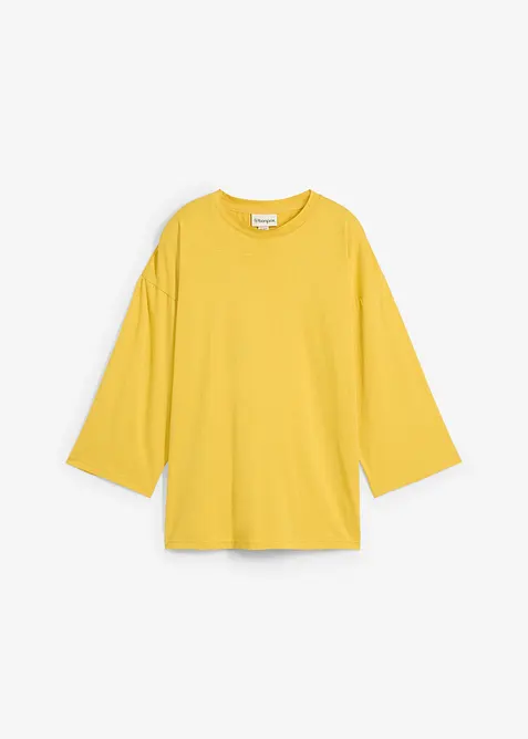 T-shirt coupe trapèze avec soie, bonprix