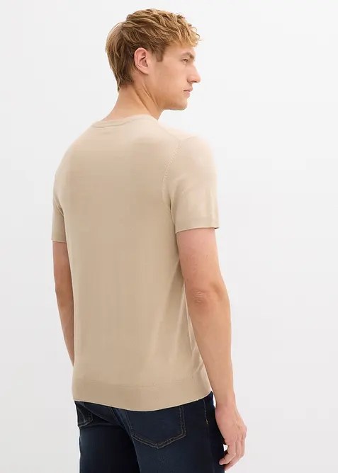 T-shirt en maille, bonprix