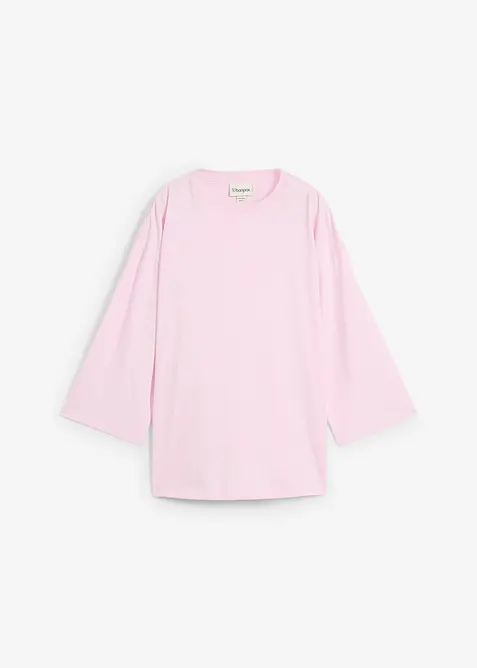 T-shirt coupe trapèze avec soie, bonprix