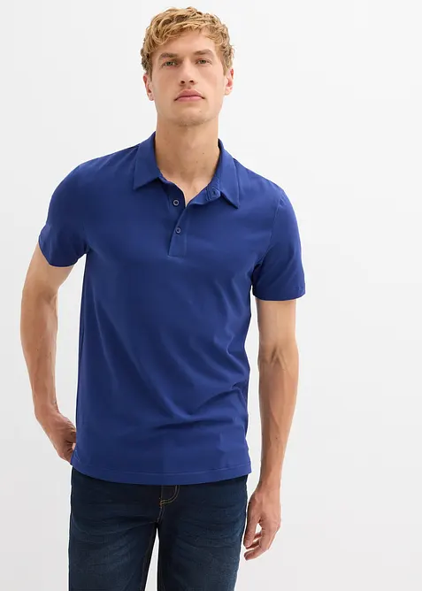 Polo en jersey slim, bonprix