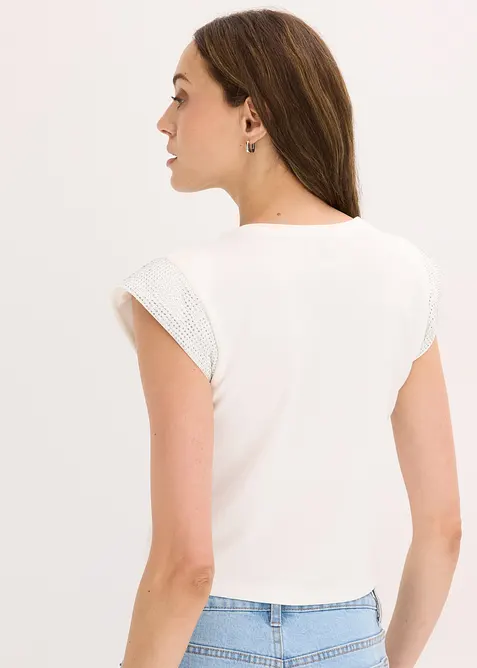 T-shirt &agrave; &eacute;paulettes, bonprix