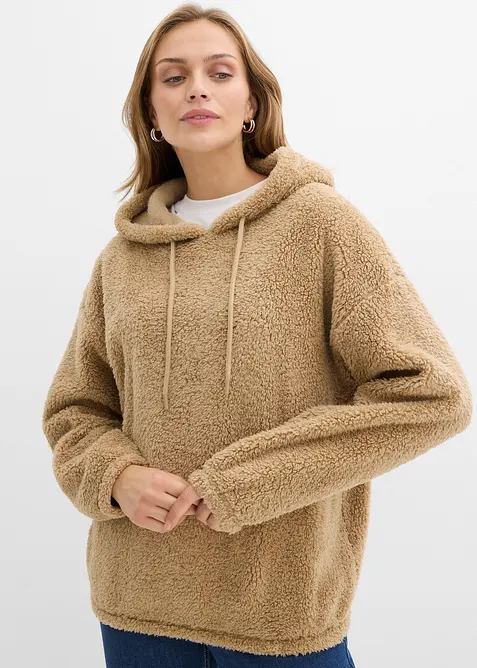 Polaire en maille peluche, bonprix