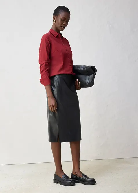 Chemisier en coton et soie, bonprix