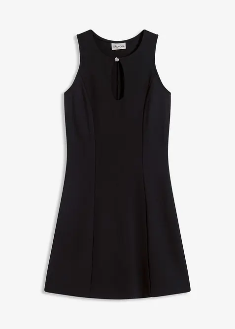 Robe courte à boutons décoratifs, bonprix