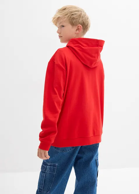 Sweat à capuche 100% coton, bonprix