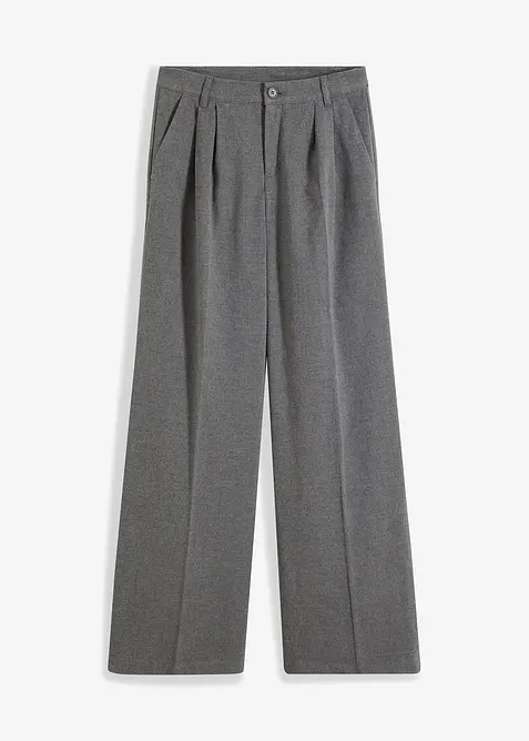Pantalon large à pinces, bonprix