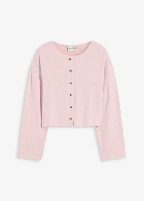 Gilet en fine maille côtelée, bonprix