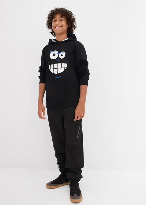 Sweat à capuche 100% coton, bonprix