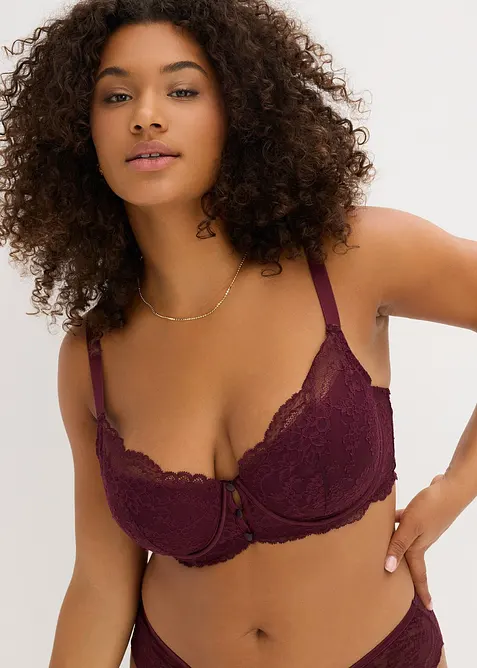Soutien-gorge à coques en dentelle, bonprix