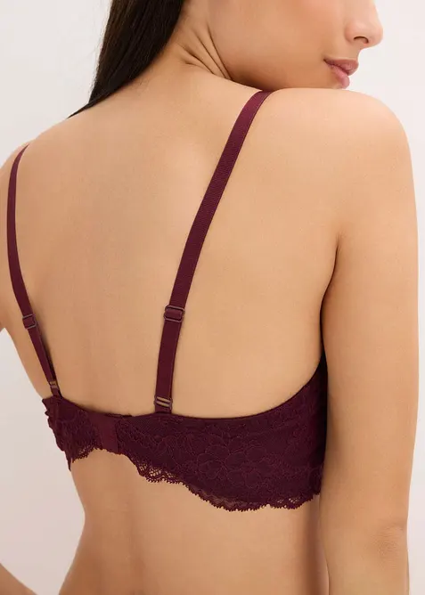 Soutien-gorge &agrave; coques en dentelle, bonprix