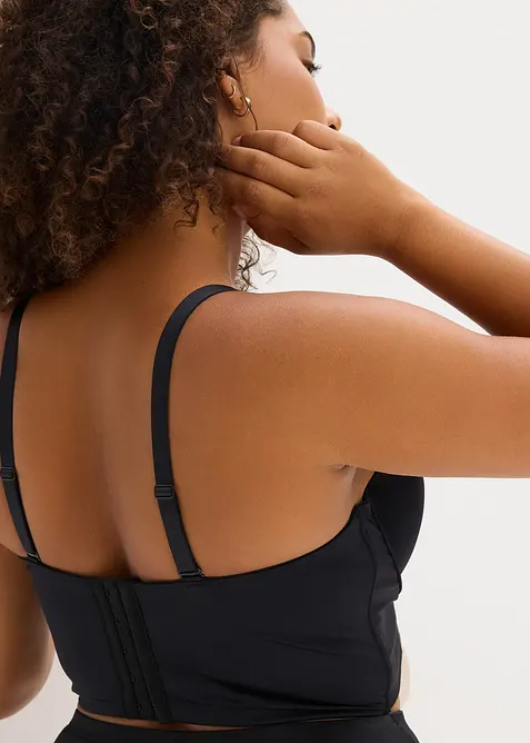 Soutien-gorge à coques multi-positions en polyamide brillant, bonprix