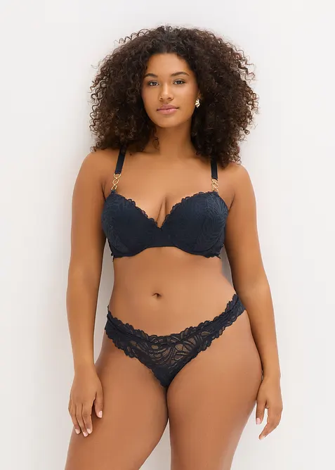 Soutien-gorge à coques en dentelle, bonprix