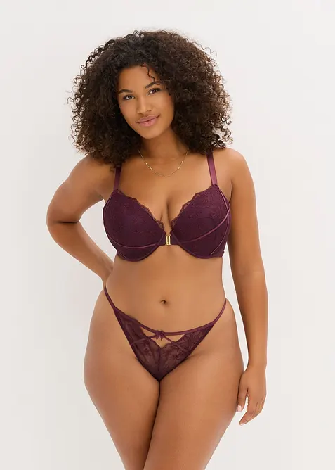Soutien-gorge &agrave; coques ferm&eacute; devant, bonprix