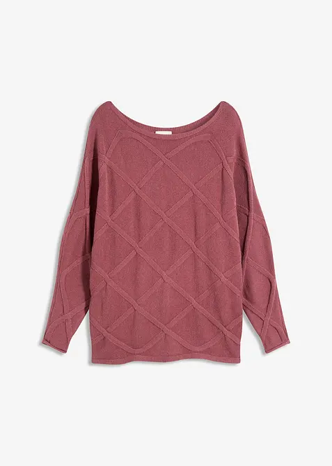 Pull à motif torsadé horizontal, bonprix