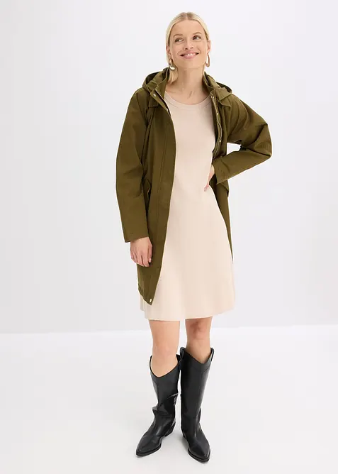 Robe en douce maille de viscose mélangée, bonprix