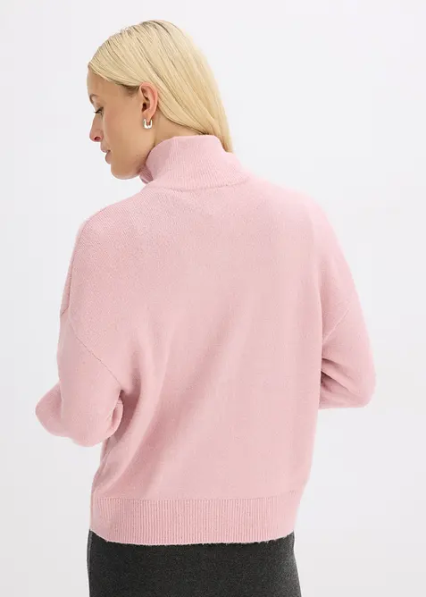 Gilet zippé en maille, bonprix