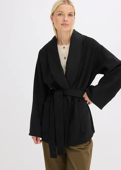 Veste avec ceinture à nouer, bonprix