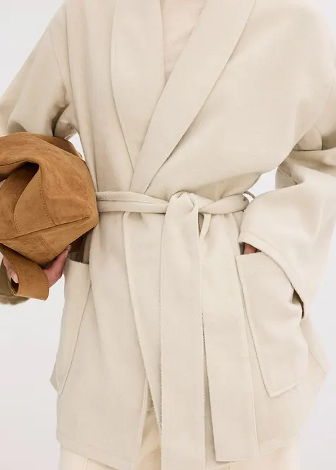 Veste avec ceinture à nouer, bonprix