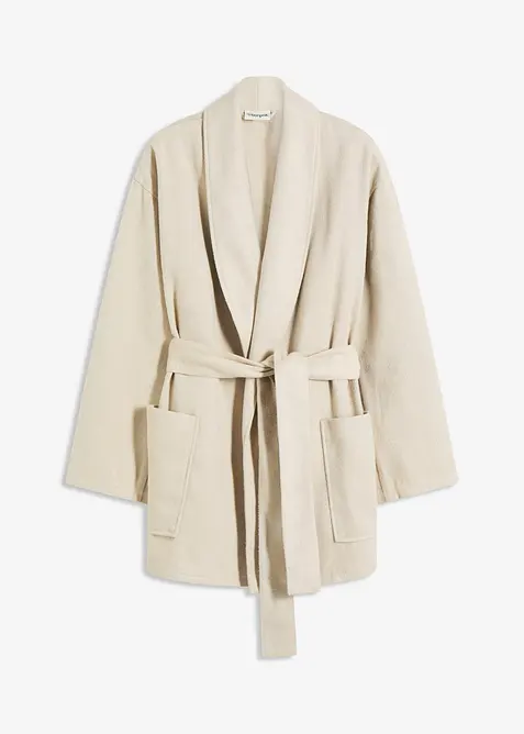 Veste avec ceinture à nouer, bonprix