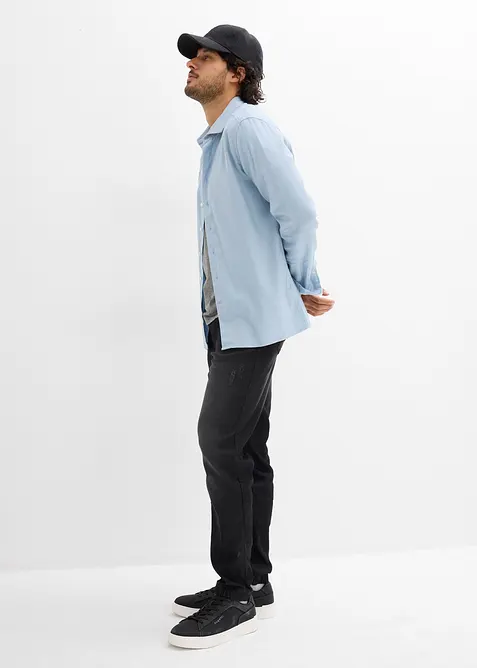 Jean-jogging Regular &agrave; taille &eacute;lastiqu&eacute;e, droit, bonprix