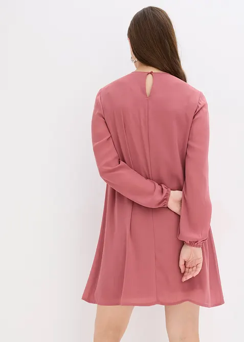 Robe courte en mousseline à volants, bonprix