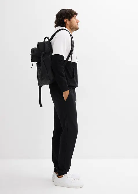 Pantalon de jogging &agrave; bords-c&ocirc;tes en bas de jambe, bonprix